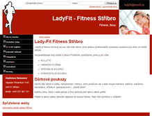 Tablet Screenshot of fitness-stribro.cz